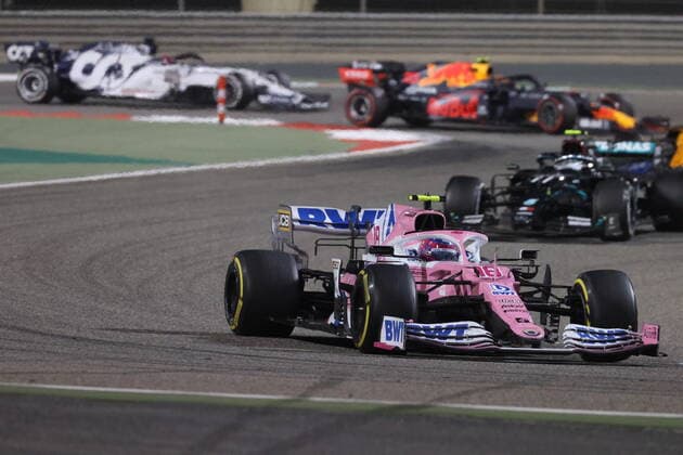 Motorsports: FIA Formula One World Championship, WM, Weltmeisterschaft 2020, Grand Prix of Sakhir, 18 Lance Stroll (CAN, BWT Racing Point F1 Team), Sakhir Bahrain