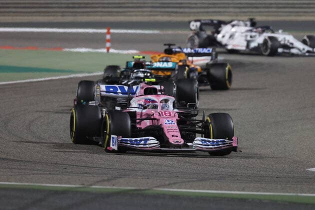 Motorsports: FIA Formula One World Championship, WM, Weltmeisterschaft 2020, Grand Prix of Sakhir, 18 Lance Stroll (CAN, BWT Racing Point F1 Team), Sakhir Bahrain