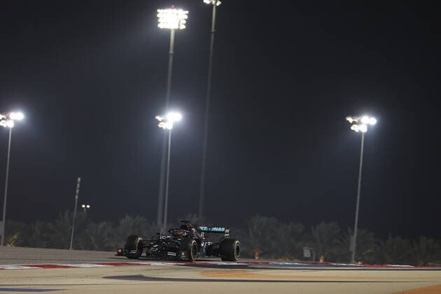 Motorsports: FIA Formula One World Championship, WM, Weltmeisterschaft 2020, Grand Prix of Sakhir, 63 George Russell (GBR, Mercedes-AMG Petronas Formula One Team), Sakhir Bahrain