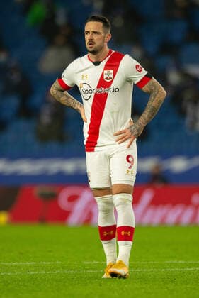 Brighton and Hove Albion v Southampton Premier League Danny Ings of Southampton during the Premier League match at the American Express Community Stadium, Brighton and Hove Content Not Available For UK Newspapers Copyright: xAlanxStanfordx FIL-14880-0092