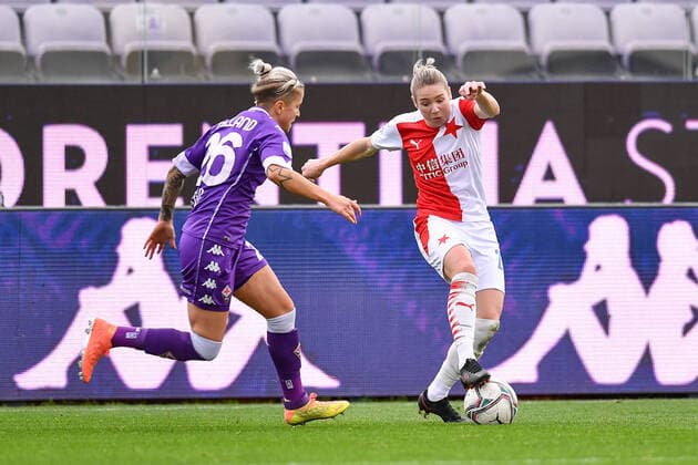 Lana Clelland (Fiorentina Femminile) during Fiorentina Femminile vs Slavia Praga, UEFA Champions League Women football match in florence, Italy, December 10 2020  Copyright: xLM LisaxGuglielmix xIPAx xLivexMediax 0