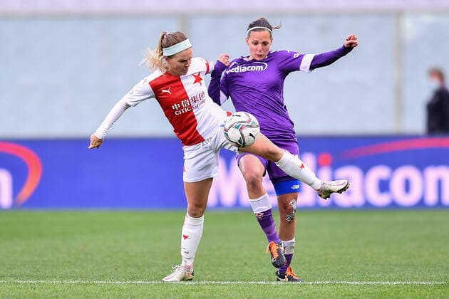 Valery Vigilucci (Fiorentina Femminile) during Fiorentina Femminile vs Slavia Praga, UEFA Champions League Women football match in florence, Italy, December 10 2020  Copyright: xLM LisaxGuglielmix xIPAx xLivexMediax 0