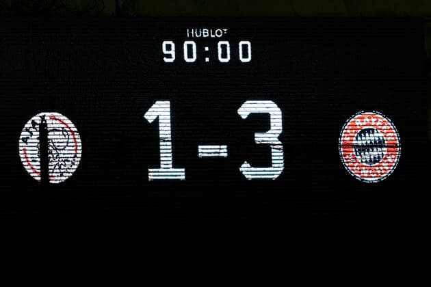 AMSTERDAM , 10-12-2020 , Sportpark de Toekomst , Dutch football , Champions League , season 2020 2021. Final score 1-3 after the match Ajax vs Bayern Munchen women Ajax - Bayern Munchen women  Copyright: ToonxDompeling