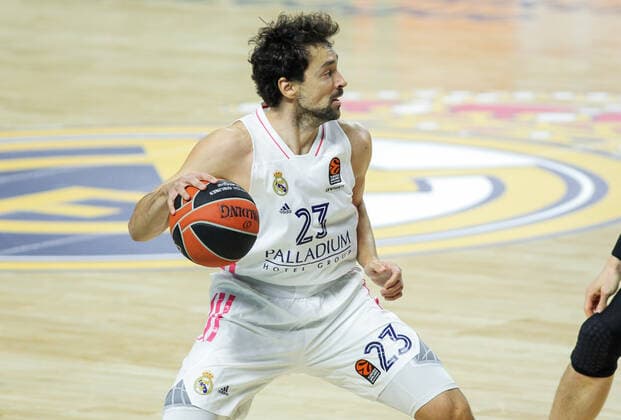 December 10, 2020, Madrid, MADRID, SPAIN: Sergio Llull Melia of Real Madrid Baloncesto in action during Euroligue basketball match played between Real Madrid and Zenit San Petersburgo at Wizink Center on December 10, 2020 in Madrid, Spain. Madrid SPAIN - ZUMAa181 20201210_zaa_a181_028 Copyright: xIrinaxR.xHipolitox