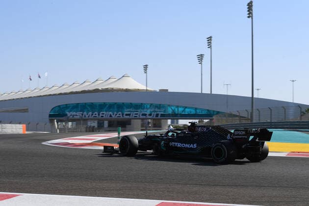 Motorsports: FIA Formula One World Championship, WM, Weltmeisterschaft 2020, Grand Prix of Abu Dhabi Motorsports: FIA Formula One World Championship 2020, Grand Prix of Abu Dhabi, 44 Lewis Hamilton (GBR, Mercedes-AMG Petronas Formula One Team),