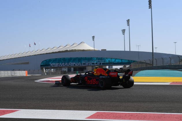 Motorsports: FIA Formula One World Championship, WM, Weltmeisterschaft 2020, Grand Prix of Abu Dhabi Motorsports: FIA Formula One World Championship 2020, Grand Prix of Abu Dhabi, 23 Alexander Albon (THA, Aston Martin Red Bull Racing),