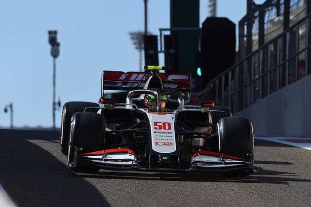Motorsports: FIA Formula One World Championship, WM, Weltmeisterschaft 2020, Grand Prix of Abu Dhabi Motorsports: FIA Formula One World Championship 2020, Grand Prix of Abu Dhabi, 50 Mick Schumacher (GER, Haas F1 Team),