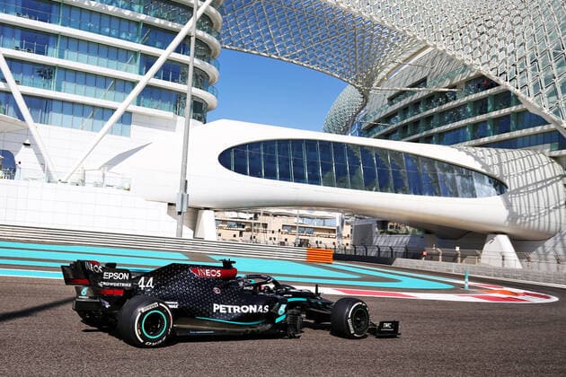 Motorsports: FIA Formula One World Championship, WM, Weltmeisterschaft 2020, Grand Prix of Abu Dhabi Motorsports: FIA Formula One World Championship 2020, Grand Prix of Abu Dhabi, 44 Lewis Hamilton (GBR, Mercedes-AMG Petronas Formula One Team),