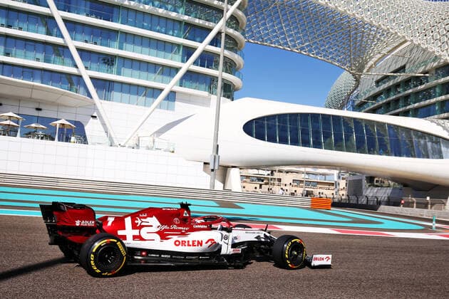 Motorsports: FIA Formula One World Championship, WM, Weltmeisterschaft 2020, Grand Prix of Abu Dhabi Motorsports: FIA Formula One World Championship 2020, Grand Prix of Abu Dhabi, 7 Kimi Raikkonen (FIN, Alfa Romeo Racing ORLEN),