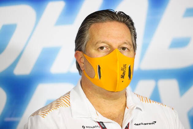 Motorsports: FIA Formula One World Championship, WM, Weltmeisterschaft 2020, Grand Prix of Abu Dhabi Motorsports: FIA Formula One World Championship 2020, Grand Prix of Abu Dhabi, Zak Brown (USA, McLaren F1 Team),