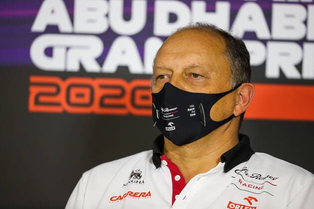 Motorsports: FIA Formula One World Championship, WM, Weltmeisterschaft 2020, Grand Prix of Abu Dhabi Motorsports: FIA Formula One World Championship 2020, Grand Prix of Abu Dhabi, Frederic Vasseur (FRA, Alfa Romeo Racing),