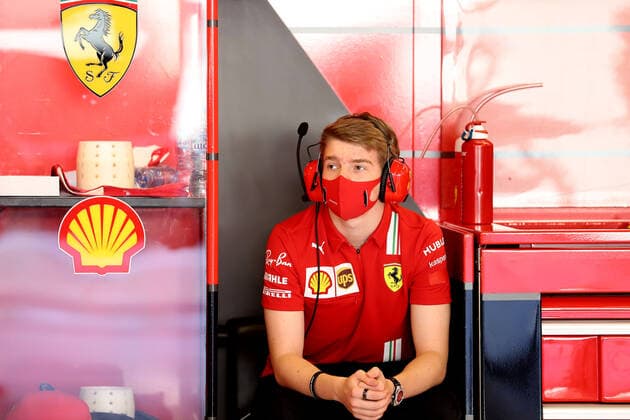 Motorsports: FIA Formula One World Championship, WM, Weltmeisterschaft 2020, Grand Prix of Abu Dhabi Motorsports: FIA Formula One World Championship 2020, Grand Prix of Abu Dhabi, Robert Shwartzman (RUS, Scuderia Ferrari Driver Academy),
