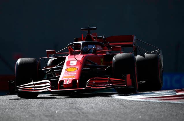 Motorsports: FIA Formula One World Championship, WM, Weltmeisterschaft 2020, Grand Prix of Abu Dhabi Motorsports: FIA Formula One World Championship 2020, Grand Prix of Abu Dhabi, 5 Sebastian Vettel (GER, Scuderia Ferrari Mission Winnow),