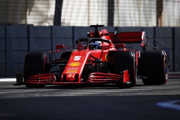 Motorsports: FIA Formula One World Championship, WM, Weltmeisterschaft 2020, Grand Prix of Abu Dhabi Motorsports: FIA Formula One World Championship 2020, Grand Prix of Abu Dhabi, 5 Sebastian Vettel (GER, Scuderia Ferrari Mission Winnow),