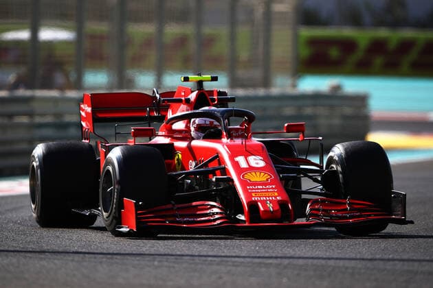 Motorsports: FIA Formula One World Championship, WM, Weltmeisterschaft 2020, Grand Prix of Abu Dhabi Motorsports: FIA Formula One World Championship 2020, Grand Prix of Abu Dhabi, 16 Charles Leclerc (MCO, Scuderia Ferrari Mission Winnow),