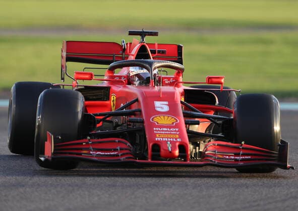 Motorsports: FIA Formula One World Championship, WM, Weltmeisterschaft 2020, Grand Prix of Abu Dhabi Motorsports: FIA Formula One World Championship 2020, Grand Prix of Abu Dhabi, 5 Sebastian Vettel (GER, Scuderia Ferrari Mission Winnow),