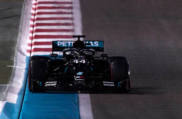 Motorsports: FIA Formula One World Championship, WM, Weltmeisterschaft 2020, Grand Prix of Abu Dhabi Motorsports: FIA Formula One World Championship 2020, Grand Prix of Abu Dhabi, 44 Lewis Hamilton (GBR, Mercedes-AMG Petronas Formula One Team),