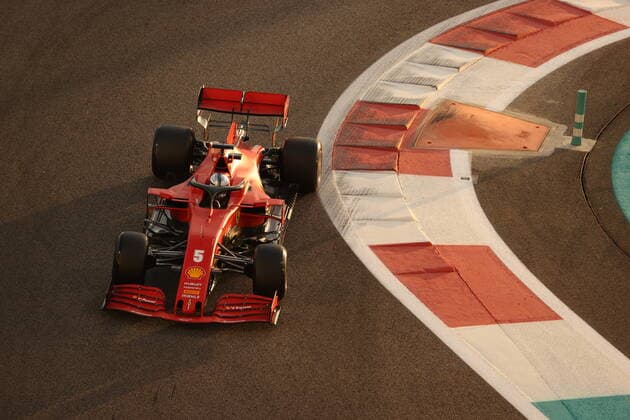 Motorsports: FIA Formula One World Championship, WM, Weltmeisterschaft 2020, Grand Prix of Abu Dhabi, 5 Sebastian Vettel (GER, Scuderia Ferrari Mission Winnow), Abu Dhabi United Arab Emirates