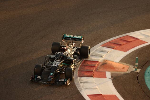 Motorsports: FIA Formula One World Championship, WM, Weltmeisterschaft 2020, Grand Prix of Abu Dhabi, 44 Lewis Hamilton (GBR, Mercedes-AMG Petronas Formula One Team), Abu Dhabi United Arab Emirates