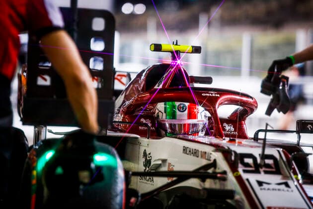 Motorsports: FIA Formula One World Championship, WM, Weltmeisterschaft 2020, Grand Prix of Abu Dhabi, 99 Antonio Giovinazzi (ITA, Alfa Romeo Racing ORLEN), Abu Dhabi United Arab Emirates