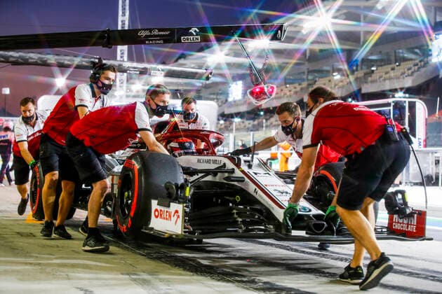 Motorsports: FIA Formula One World Championship, WM, Weltmeisterschaft 2020, Grand Prix of Abu Dhabi, 7 Kimi Raikkonen (FIN, Alfa Romeo Racing ORLEN), Abu Dhabi United Arab Emirates