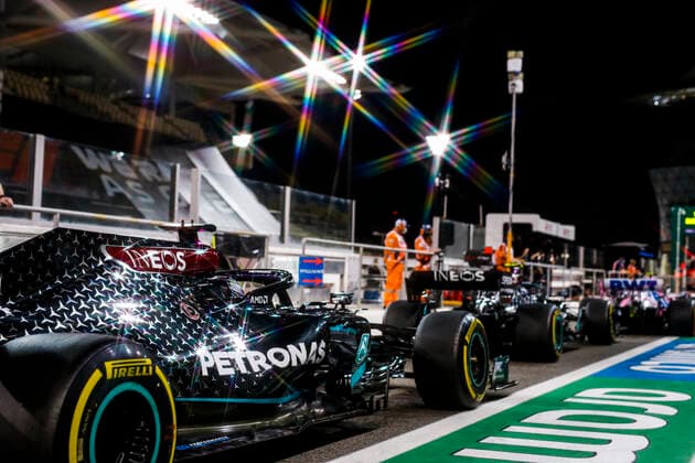 Motorsports: FIA Formula One World Championship, WM, Weltmeisterschaft 2020, Grand Prix of Abu Dhabi, 44 Lewis Hamilton (GBR, Mercedes-AMG Petronas Formula One Team), Abu Dhabi United Arab Emirates