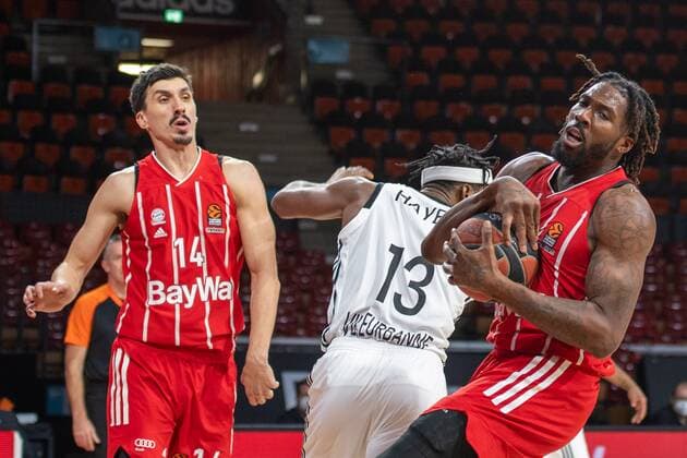 Jalen Reynolds 8 (FC Bayern), FC Bayern Basketball vs. Asvel Villeurbanne, Basketball, Euroleague, 11.12.2020 Muenchen Bayern Deutschland