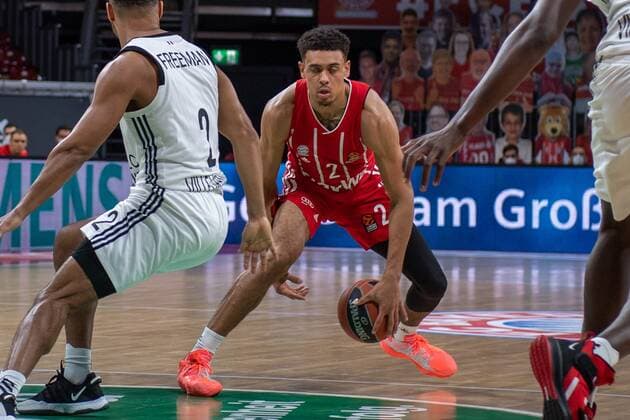 Wade Baldwin 2 (FC Bayern), FC Bayern Basketball vs. Asvel Villeurbanne, Basketball, Euroleague, 11.12.2020 Muenchen Bayern Deutschland