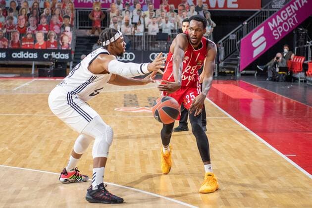 JaJuan Johnson 25 (FC Bayern), FC Bayern Basketball vs. Asvel Villeurbanne, Basketball, Euroleague, 11.12.2020 Muenchen Bayern Deutschland