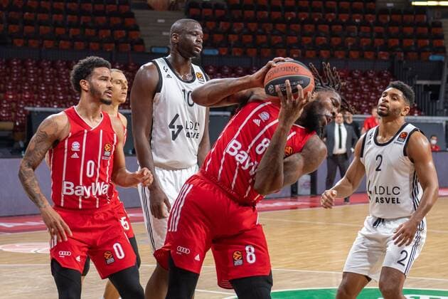 Jalen Reynolds 8 (FC Bayern), FC Bayern Basketball vs. Asvel Villeurbanne, Basketball, Euroleague, 11.12.2020 Muenchen Bayern Deutschland
