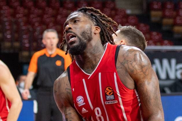 Jalen Reynolds 8 (FC Bayern), FC Bayern Basketball vs. Asvel Villeurbanne, Basketball, Euroleague, 11.12.2020 Muenchen Bayern Deutschland