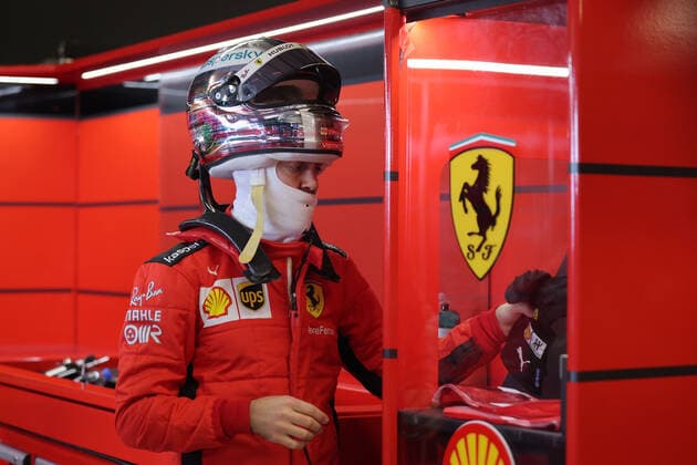 Motorsports: FIA Formula One World Championship, WM, Weltmeisterschaft 2020, Grand Prix of Abu Dhabi Motorsports: FIA Formula One World Championship 2020, Grand Prix of Abu Dhabi, 5 Sebastian Vettel (GER, Scuderia Ferrari Mission Winnow),
