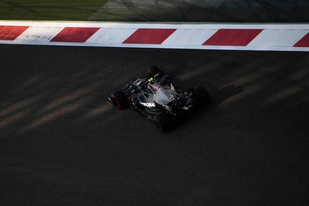 Motorsports: FIA Formula One World Championship, WM, Weltmeisterschaft 2020, Grand Prix of Abu Dhabi Motorsports: FIA Formula One World Championship 2020, Grand Prix of Abu Dhabi, 77 Valtteri Bottas (FIN, Mercedes-AMG Petronas Formula One Team),