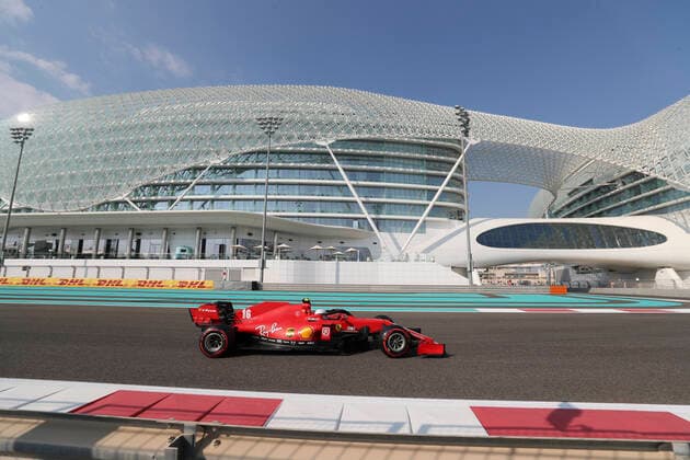 Motorsports: FIA Formula One World Championship, WM, Weltmeisterschaft 2020, Grand Prix of Abu Dhabi Motorsports: FIA Formula One World Championship 2020, Grand Prix of Abu Dhabi, 16 Charles Leclerc (MCO, Scuderia Ferrari Mission Winnow),