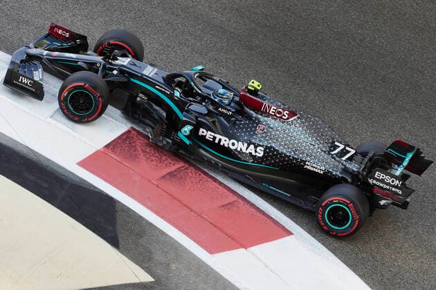 Motorsports: FIA Formula One World Championship, WM, Weltmeisterschaft 2020, Grand Prix of Abu Dhabi Motorsports: FIA Formula One World Championship 2020, Grand Prix of Abu Dhabi, 77 Valtteri Bottas (FIN, Mercedes-AMG Petronas Formula One Team),