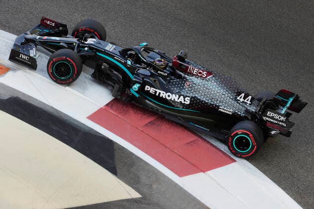 Motorsports: FIA Formula One World Championship, WM, Weltmeisterschaft 2020, Grand Prix of Abu Dhabi Motorsports: FIA Formula One World Championship 2020, Grand Prix of Abu Dhabi, 44 Lewis Hamilton (GBR, Mercedes-AMG Petronas Formula One Team),