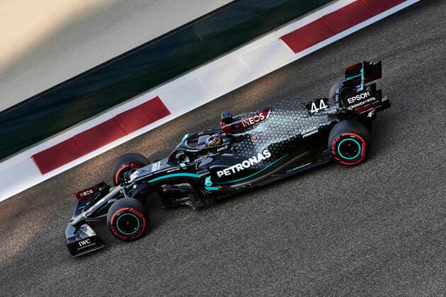 Motorsports: FIA Formula One World Championship, WM, Weltmeisterschaft 2020, Grand Prix of Abu Dhabi Motorsports: FIA Formula One World Championship 2020, Grand Prix of Abu Dhabi, 44 Lewis Hamilton (GBR, Mercedes-AMG Petronas Formula One Team),