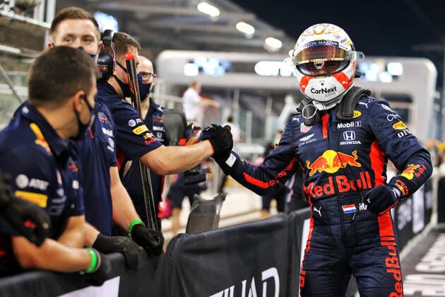 Motorsports: FIA Formula One World Championship, WM, Weltmeisterschaft 2020, Grand Prix of Abu Dhabi Motorsports: FIA Formula One World Championship 2020, Grand Prix of Abu Dhabi, 33 Max Verstappen (NLD, Aston Martin Red Bull Racing),
