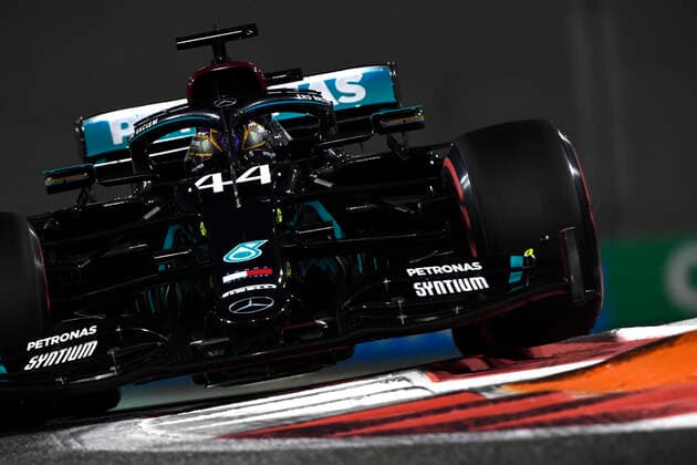 Motorsports: FIA Formula One World Championship, WM, Weltmeisterschaft 2020, Grand Prix of Abu Dhabi Motorsports: FIA Formula One World Championship 2020, Grand Prix of Abu Dhabi, 44 Lewis Hamilton (GBR, Mercedes-AMG Petronas Formula One Team),