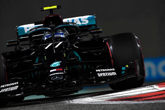 Motorsports: FIA Formula One World Championship, WM, Weltmeisterschaft 2020, Grand Prix of Abu Dhabi Motorsports: FIA Formula One World Championship 2020, Grand Prix of Abu Dhabi, 77 Valtteri Bottas (FIN, Mercedes-AMG Petronas Formula One Team),