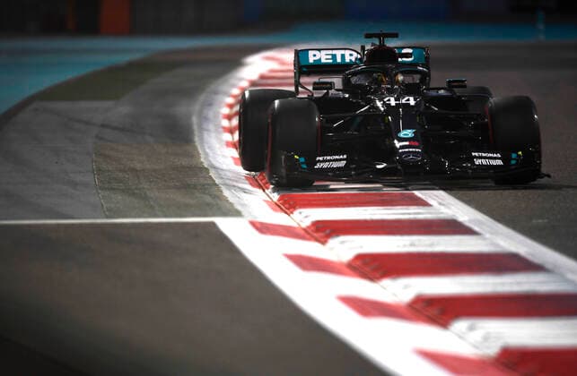 Motorsports: FIA Formula One World Championship, WM, Weltmeisterschaft 2020, Grand Prix of Abu Dhabi Motorsports: FIA Formula One World Championship 2020, Grand Prix of Abu Dhabi, 44 Lewis Hamilton (GBR, Mercedes-AMG Petronas Formula One Team),