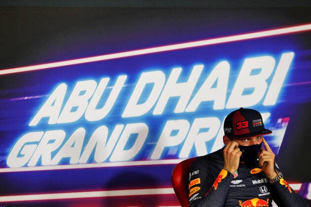 Motorsports: FIA Formula One World Championship, WM, Weltmeisterschaft 2020, Grand Prix of Abu Dhabi Motorsports: FIA Formula One World Championship 2020, Grand Prix of Abu Dhabi, 33 Max Verstappen (NLD, Aston Martin Red Bull Racing),