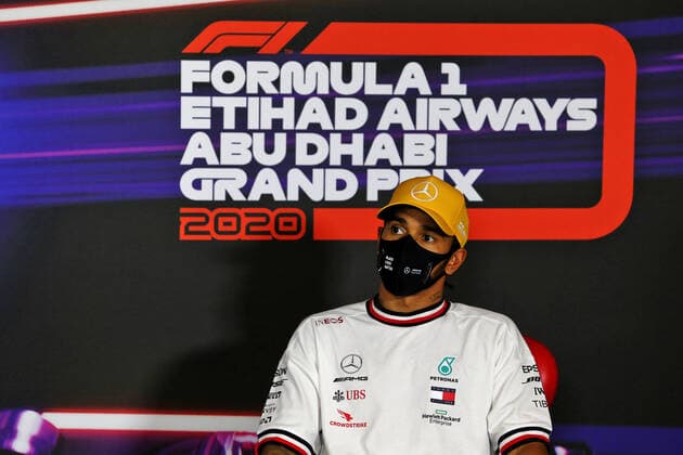 Motorsports: FIA Formula One World Championship, WM, Weltmeisterschaft 2020, Grand Prix of Abu Dhabi Motorsports: FIA Formula One World Championship 2020, Grand Prix of Abu Dhabi, 44 Lewis Hamilton (GBR, Mercedes-AMG Petronas Formula One Team),