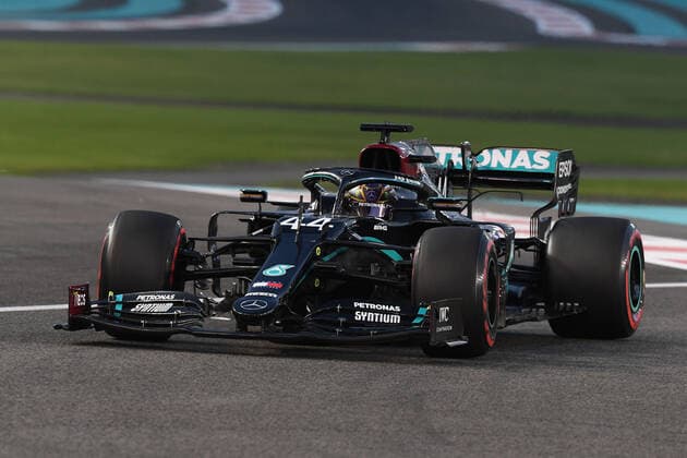 Motorsports: FIA Formula One World Championship, WM, Weltmeisterschaft 2020, Grand Prix of Abu Dhabi Motorsports: FIA Formula One World Championship 2020, Grand Prix of Abu Dhabi, 44 Lewis Hamilton (GBR, Mercedes-AMG Petronas Formula One Team),