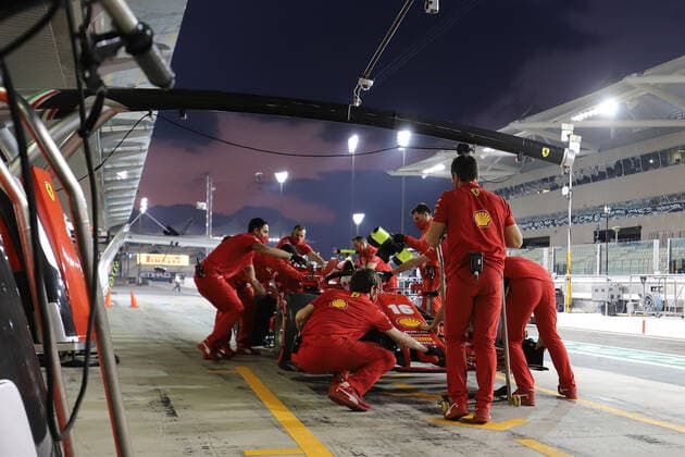 Motorsports: FIA Formula One World Championship, WM, Weltmeisterschaft 2020, Grand Prix of Abu Dhabi Motorsports: FIA Formula One World Championship 2020, Grand Prix of Abu Dhabi, 16 Charles Leclerc (MCO, Scuderia Ferrari Mission Winnow),