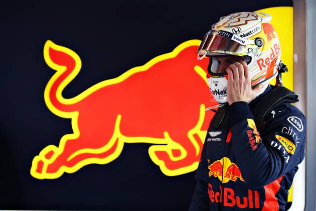 Sport Bilder des Tages Motorsports: FIA Formula One World Championship, WM, Weltmeisterschaft 2020, Grand Prix of Abu Dhabi Motorsports: FIA Formula One World Championship 2020, Grand Prix of Abu Dhabi, 33 Max Verstappen (NLD, Aston Martin Red Bull Racing),