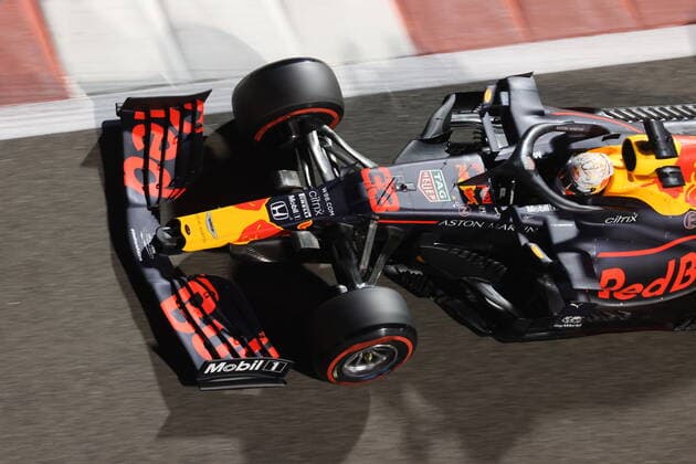 Motorsports: FIA Formula One World Championship, WM, Weltmeisterschaft 2020, Grand Prix of Abu Dhabi, 33 Max Verstappen (NLD, Aston Martin Red Bull Racing), Abu Dhabi United Arab Emirates