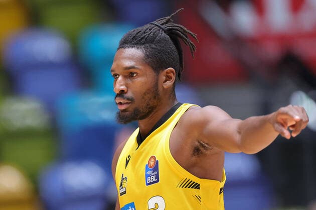 Fraport Skyliners - MHP RIESEN Ludwigsburg, easyCredit BBL Jaleen Smith (Ludwigsburg, 3). Basketball-Spiel der easyCredit BBL zwischen den Fraport Skyliners und den MHP RIESEN Ludwigsburg am 12. Dezember 2020 in der Fraport-Arena in Frankfurt am Main., Frankfurt am Main Hessen Deutschland Fraport-Arena