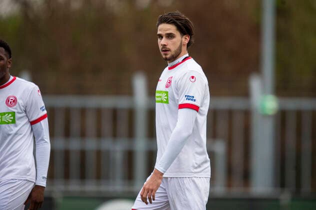 12.12.2020 - Fußball, 2020 2021, Regionalliga West, 20. Spieltag, SV Rödinghausen - Fortuna Düsseldorf II: Lex-Tyger Lobinger (Düsseldorf) Rödinghausen Nordrhein-Westfalen Deutschland Häcker Wiehenstadion