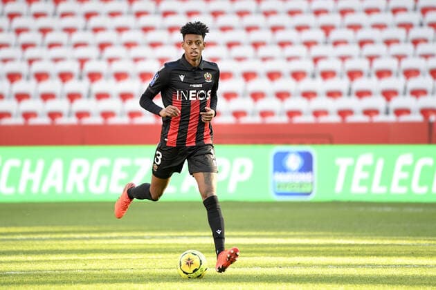 03 ROBSON BAMBU ALVES DE BARROS (NICE) FOOTBALL : Nice vs Rennes - Ligue 1 Uber Eats - 13 12 2020 FEP Panoramic 
